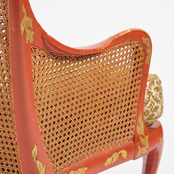 Carl Malmsten, a pair of Swedish Grace armchairs, cabinetmaker Albin Johansson, Stockholm, for Villa Kvikkjokk, 1927-28.