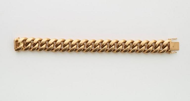 A Kristian Nilsson 18k gold bracelet, Stockholm 1981.