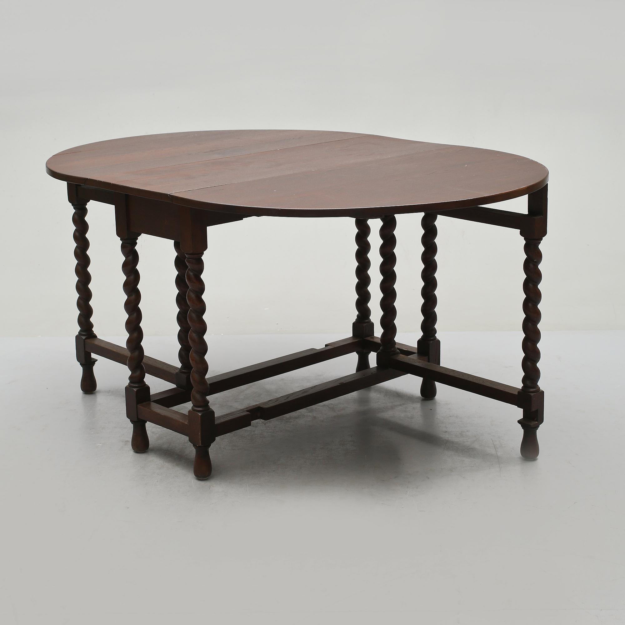SLAGBORD, barockstil, 1900-tal.