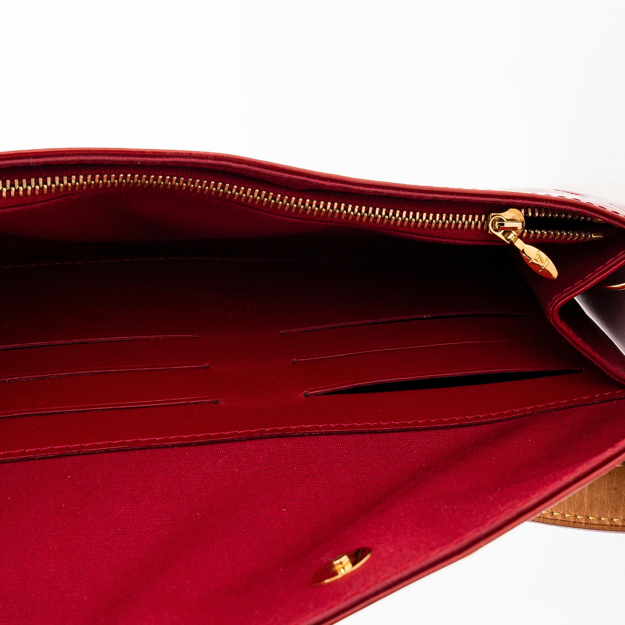 Louis Vuitton, a Monogram Vernis leather "Sunset Boulevard" bag.