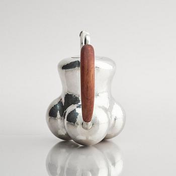 Olle Ohlsson, a sterling silver teapot, Stockholm, Sweden 2001.