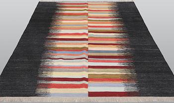 Rug, Kilim, modern design, approx. 244 x 173 cm.