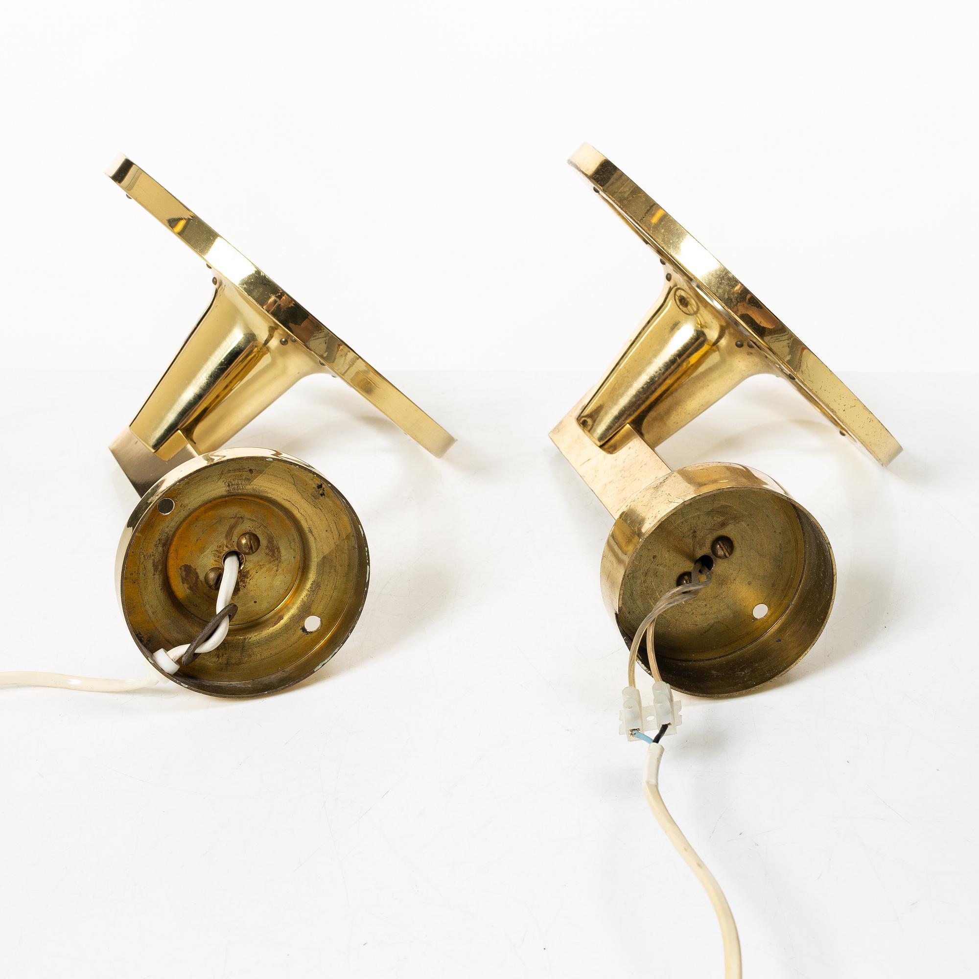 Hans-Agne Jakobsson, Vägglampor, ett par, modell V241, Markaryd.