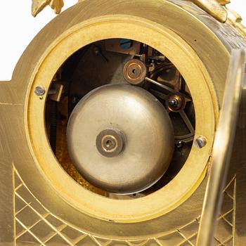 Table pendulum clock, Empire style, 20th century.