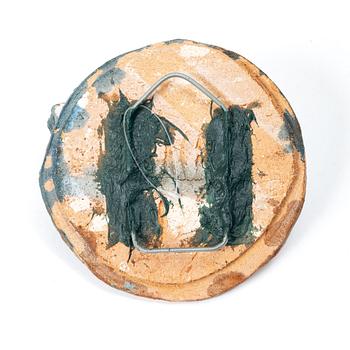 Henrik Allert, Sculpture/wall relief, stoneware, signed.
