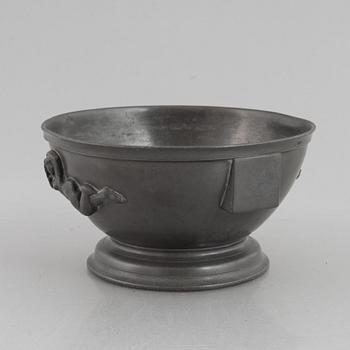 Anna Petrus & Estrid Ericsson, a model 326b pewter bowl, Firma Svenskt Tenn, Sweden, 1927.