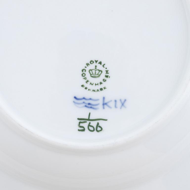 Dinner service, porcelain, 50 pieces, "Musselmalet", Royal Copenhagen, Denmark.