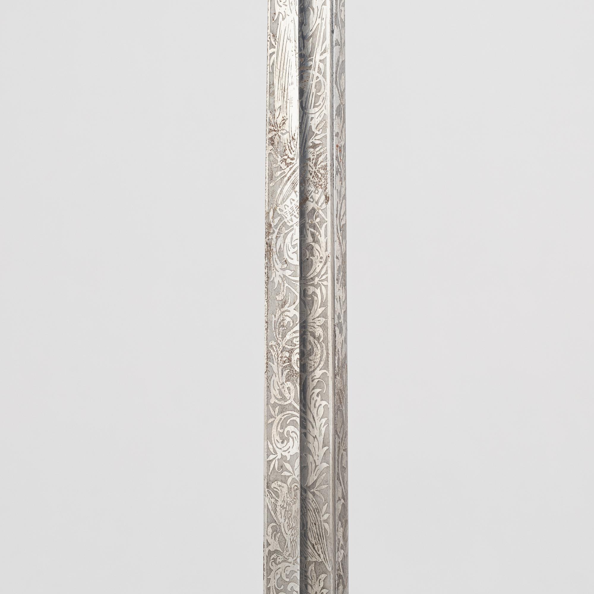 Sword, Serbian, for an officer, from around the year 1900,.