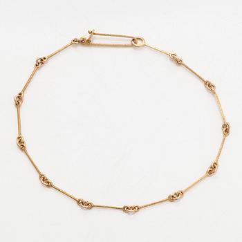 Björn Weckström, a 14K gold bracelet. Lapponia 1979.