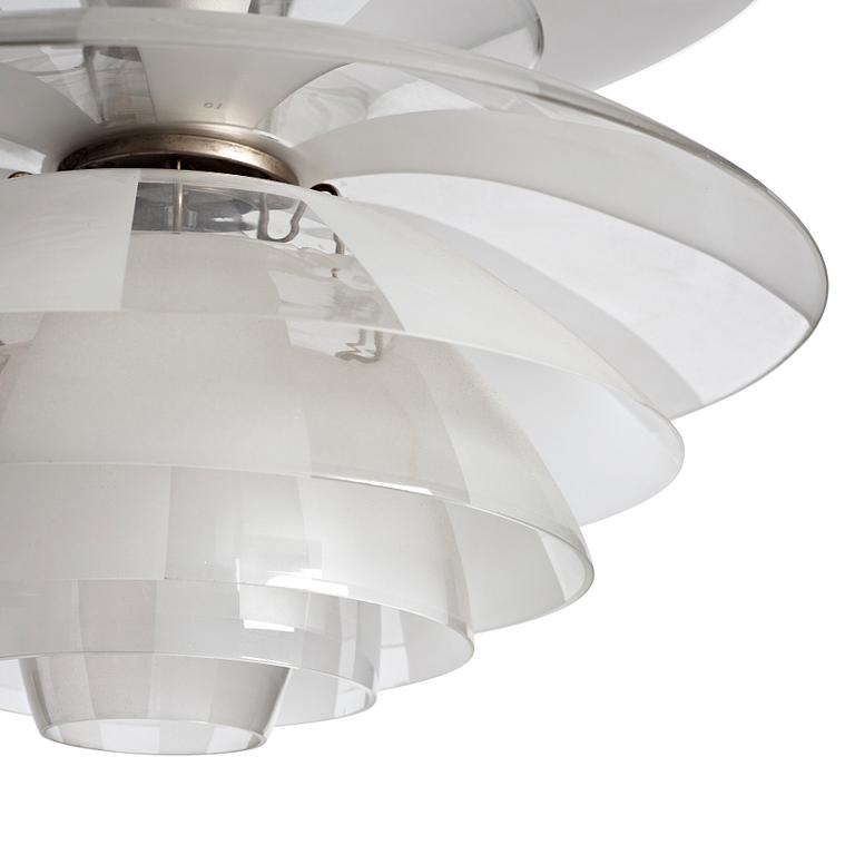 Poul Henningsen, "Septima 5" ceiling light, Louis Poulsen, Denmark ca 1929.