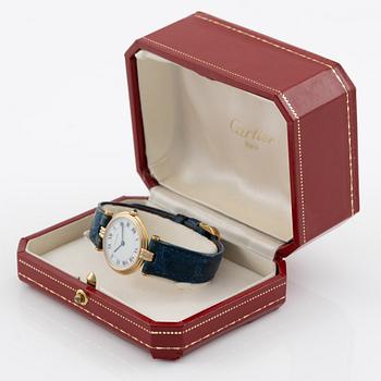Cartier, Vendôme, "Trinity", wristwatch, 24 mm.