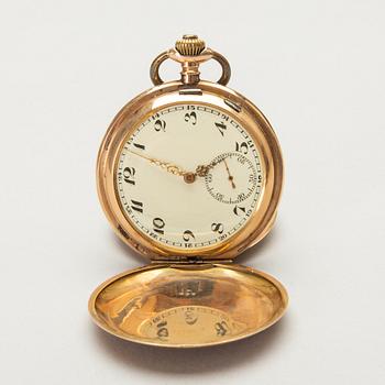 POCKET WATCH, hunter, 51 mm.