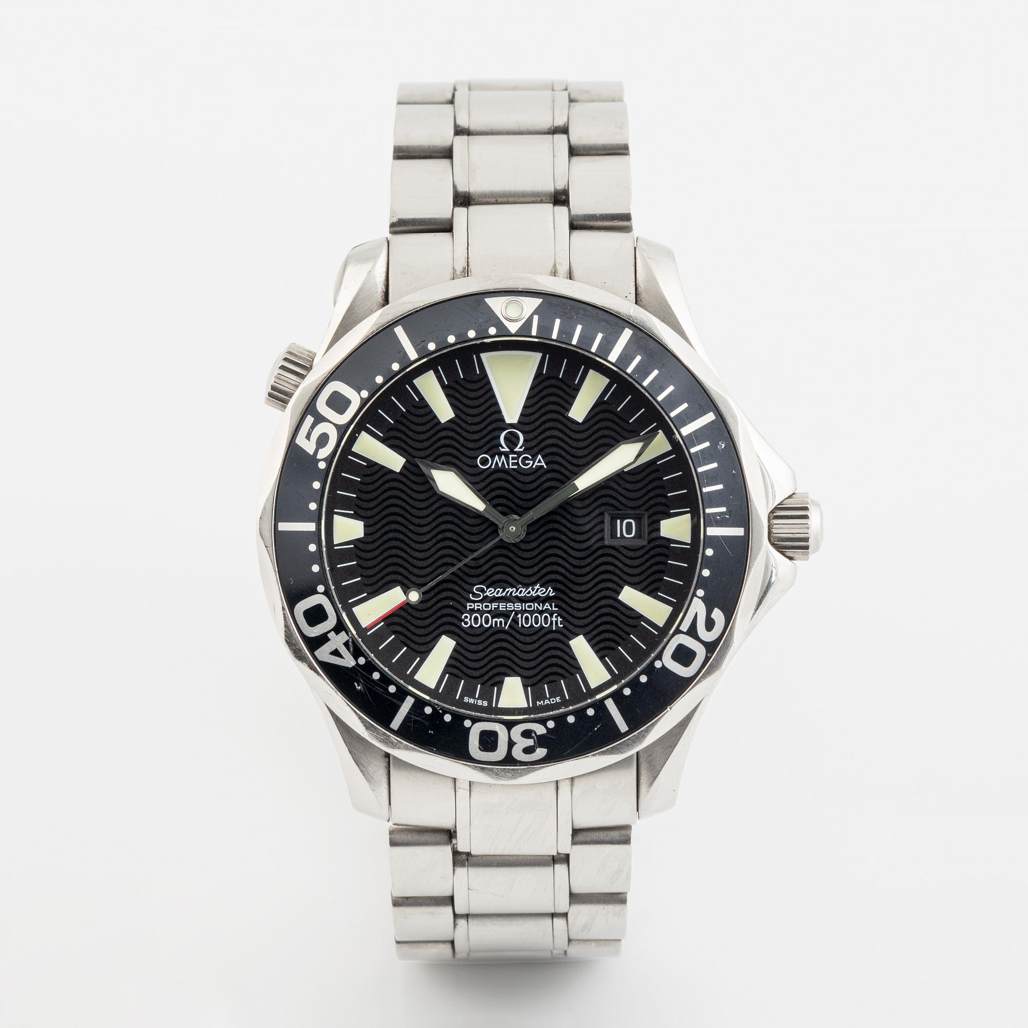 Omega, Seamaster Professional (300m/1000ft), wristwatch, 41 mm.