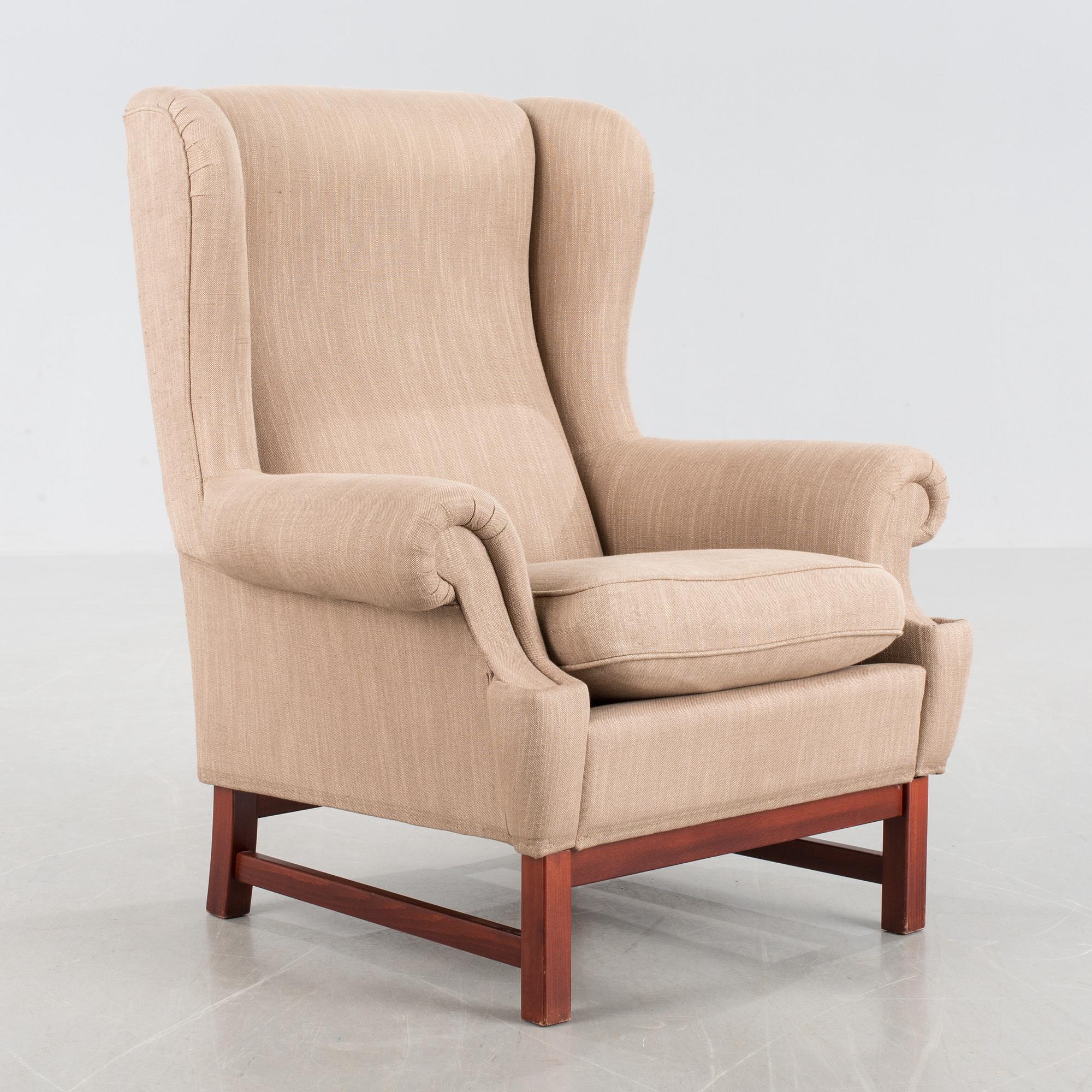 ÖRONLAPPSFÅTÖLJ, nr 3543, "Oxford", Svenskt Tenn.