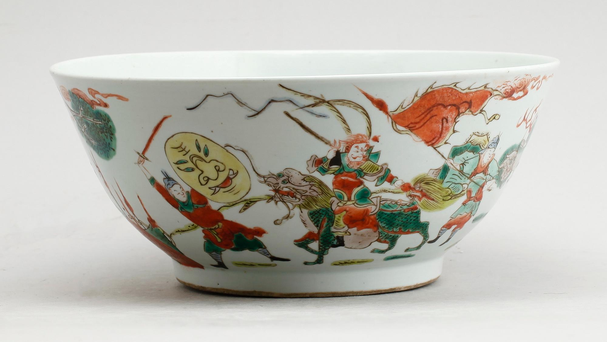 SKÅL, porslin, Kina, 1800-tal.