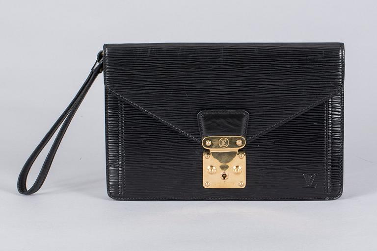 VÄSKA, "Sellier Dragonne Pochette", Louis Vuitton.
