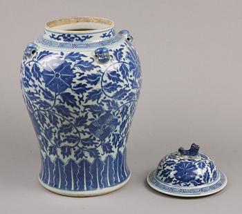 LOCKURNA, porslin, Kina, sen Qing, omkring 1900.