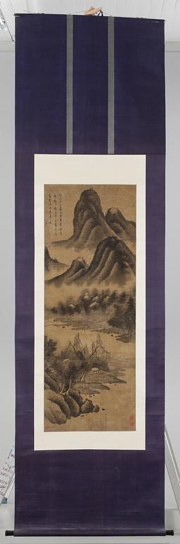 RULLMÅLNING, Kina, omkring 1900.