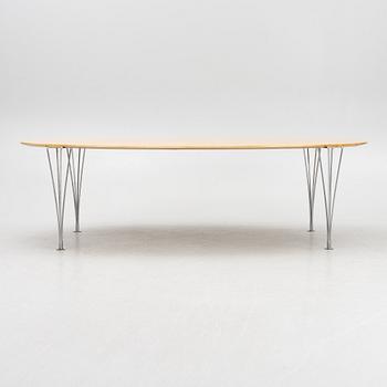 Bruno Mathsson & Piet Hein, dining table, "Superellipse", Mathsson International, Värnamo, Sweden.
