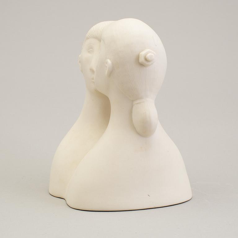 STIG LINDBERG, a parian figurine, Gustavsberg 1970s.