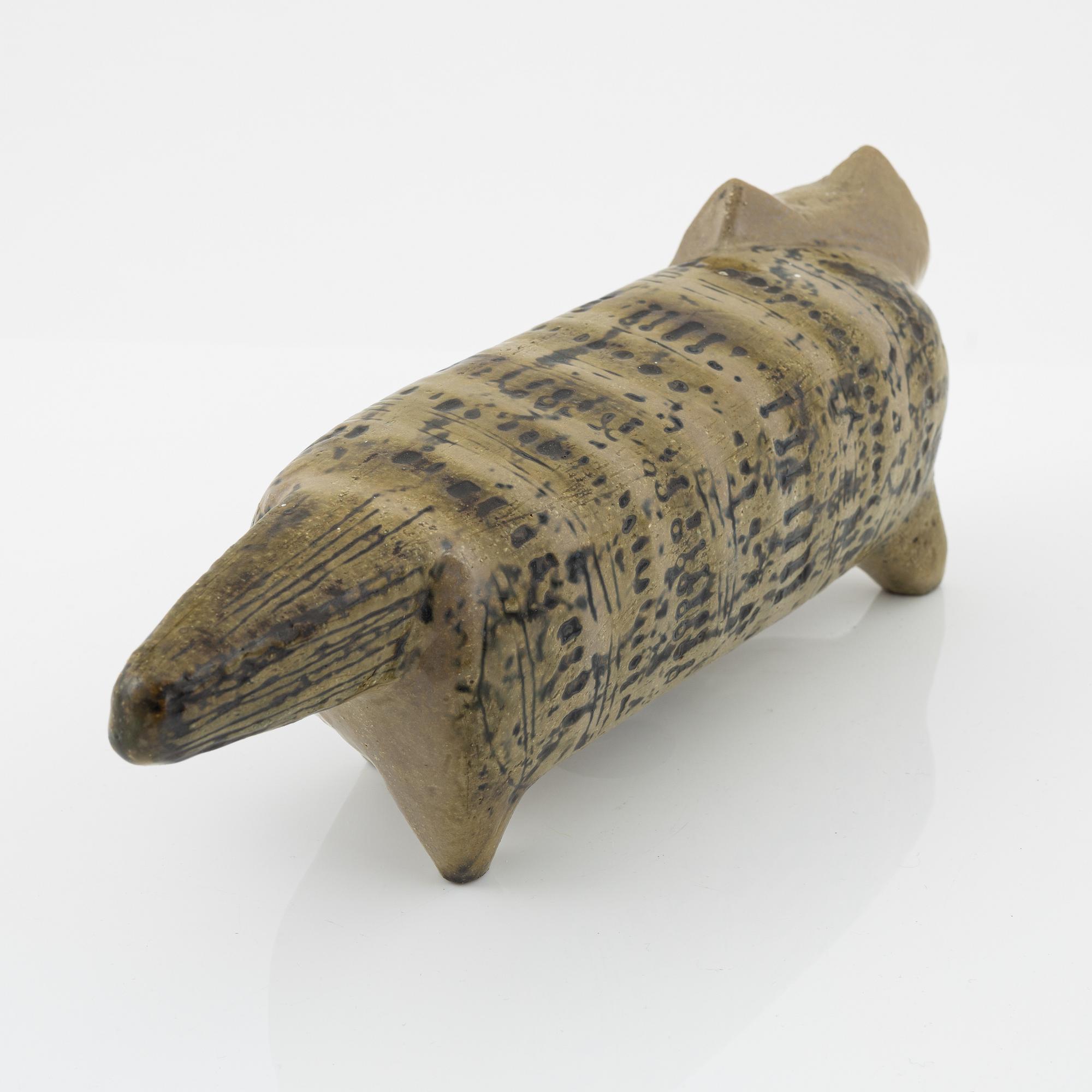 Lisa Larson, figurin, stengods, Gustavsberg.