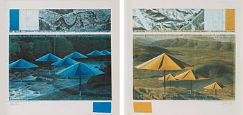 Christo & Jeanne-Claude, "The Umbrellas (Joint Project for Japan and USA)".