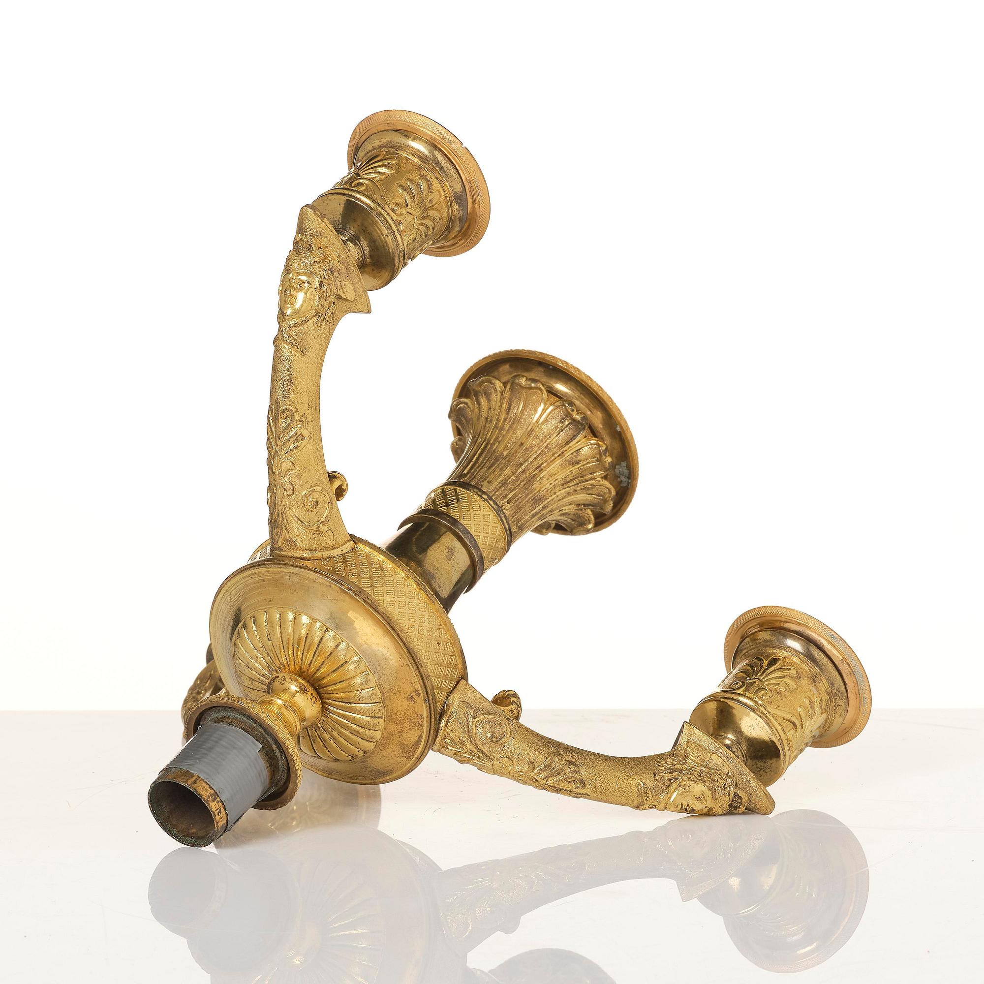 Kandelaber för fyra ljus, Ryssland 1800-talets början, Empire.