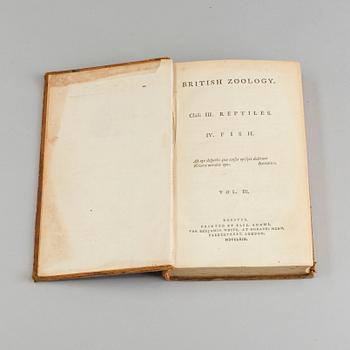 BRITISH ZOOLOGY, vol III, Thomas Pennant, London 1769.