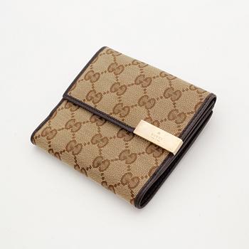 GUCCI, Bag and wallet.