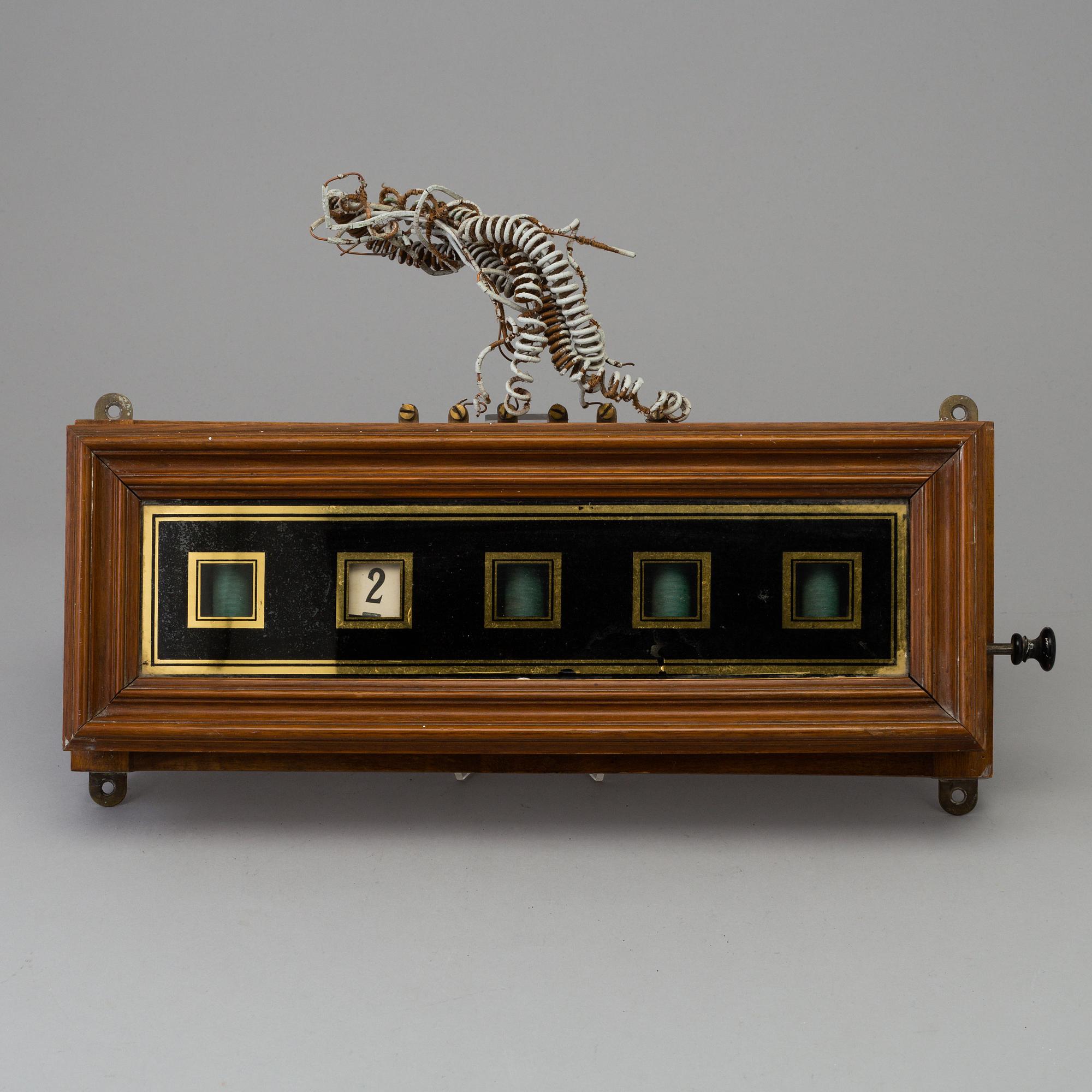 A late 19th / early 20th century bell box.