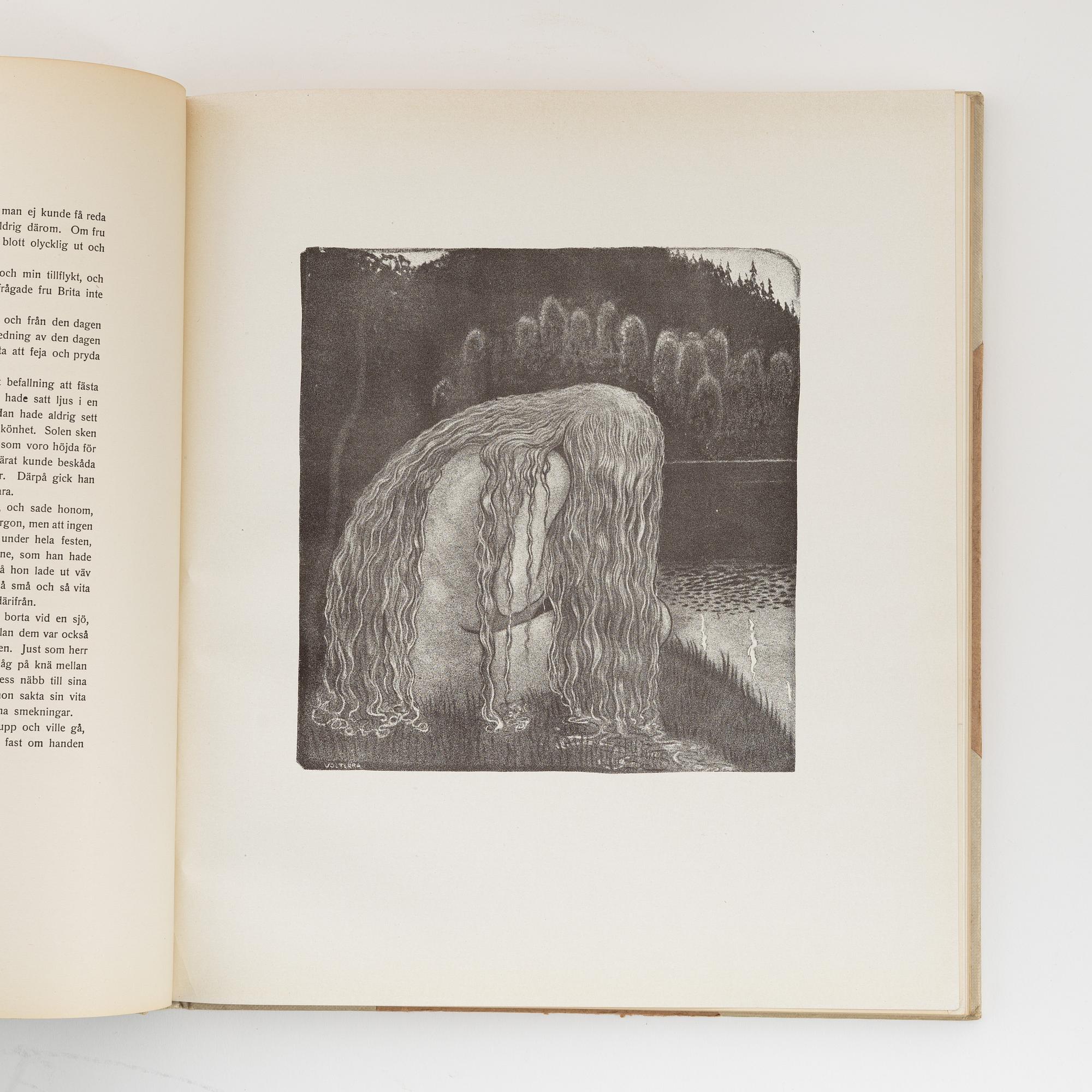 "John Bauer: trettio bilder i mezzotypi till ett urval sagor i bland Tomtar och troll åren 1907-1915", 2 vol.