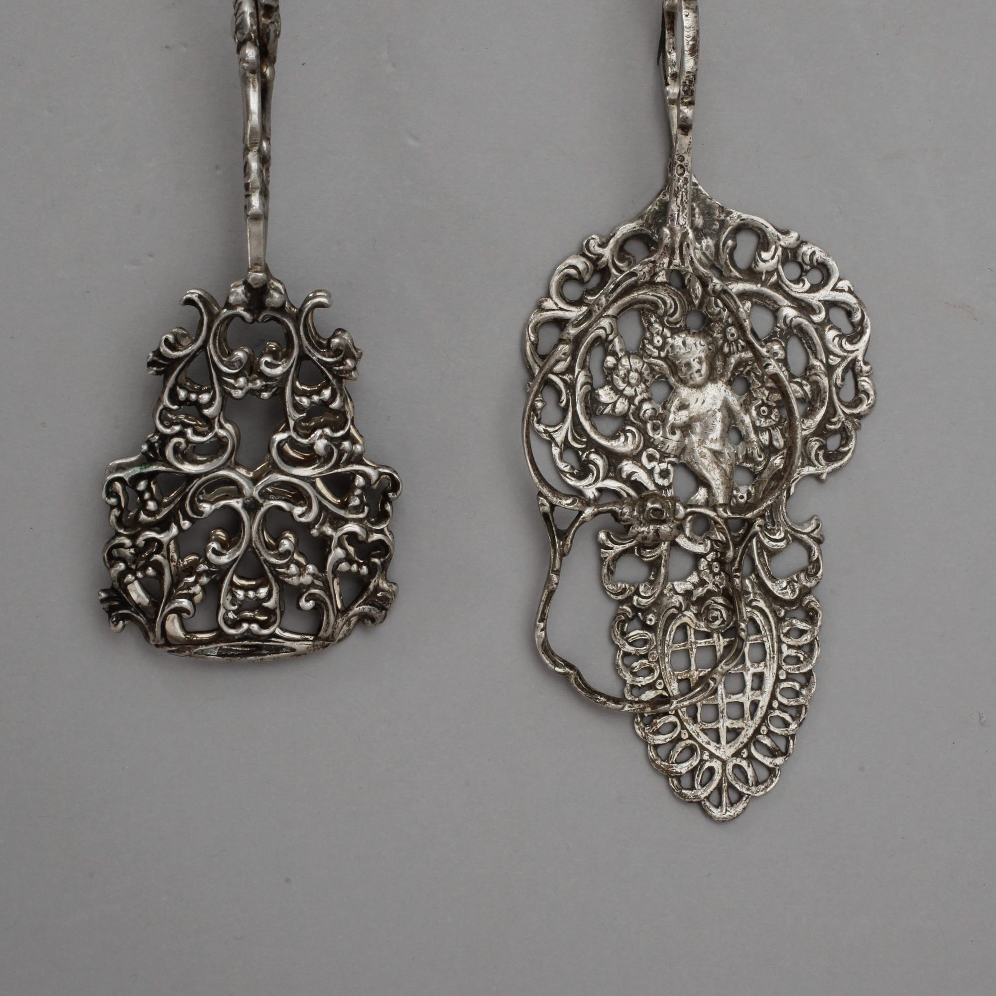 PARTI BESTICK, 18 delar. Silver. 1800-1900-tal. Tot ca 910 g.