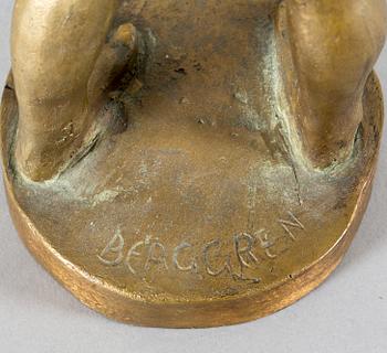 SIGGE BERGGREN, skulptur, signerad.