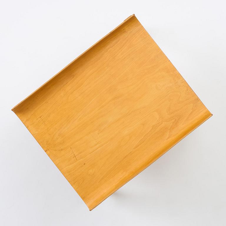 Alvar Aalto, a birch table model 75, probably executed by Huonekalu-ja Rakennustyötehdas A.B, Finland, 1930s-40s.
