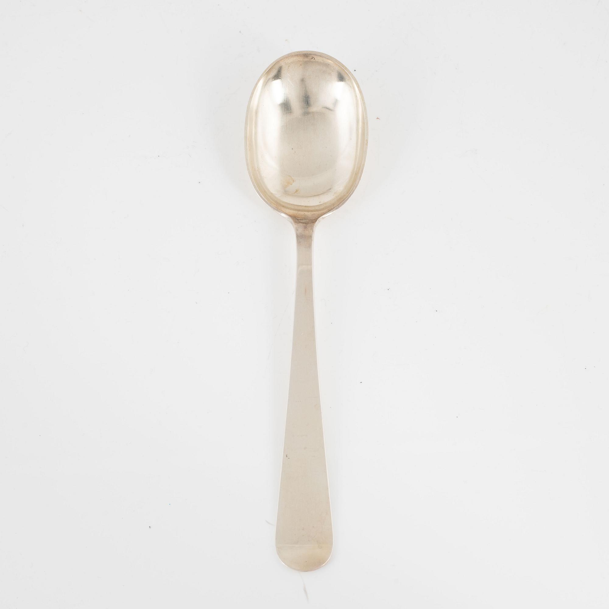 Wiwen Nilsson, a silver spoon, Lund, Sweden, 1957.