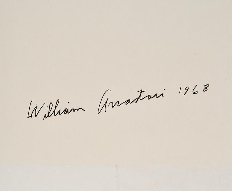 William Anastasi, "Maintenance II (Self-Portrait)", 1968.