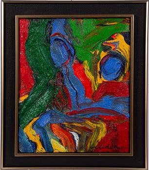 Bengt Lindström, Blå, gul, röd figur.