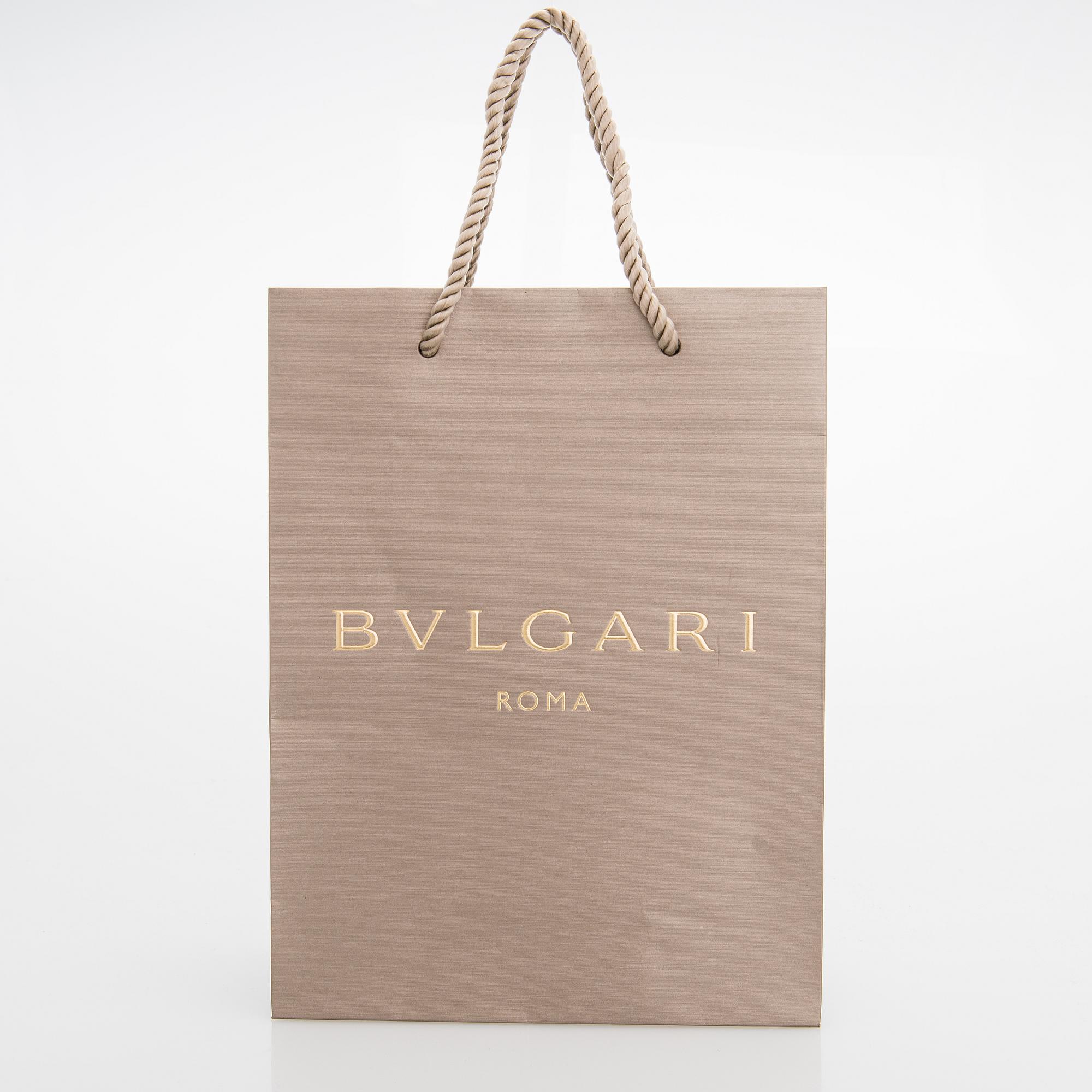 Bvlgari shopping bag 2025