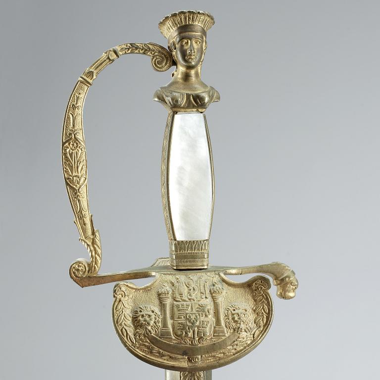 ÄMBETSMANNAVÄRJA, PG Knecht Solingen, 1800-tal.