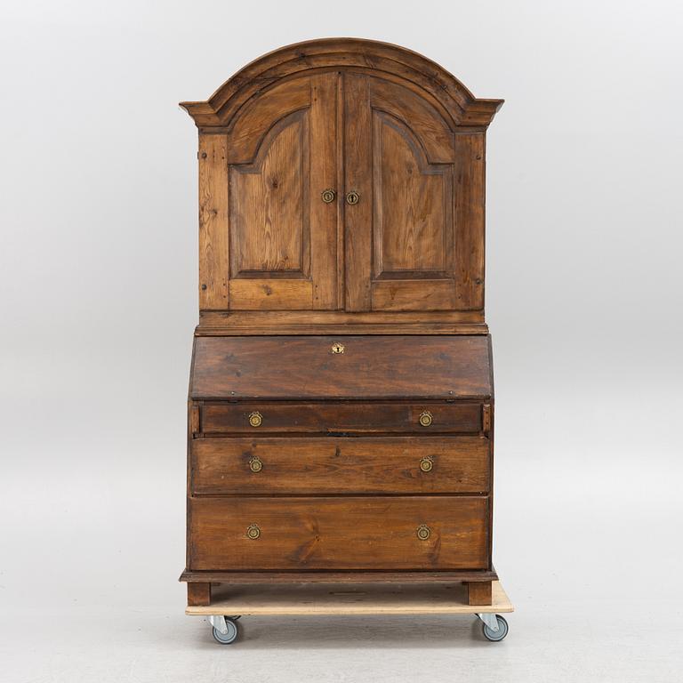 A writing cabinet, 18th Century.