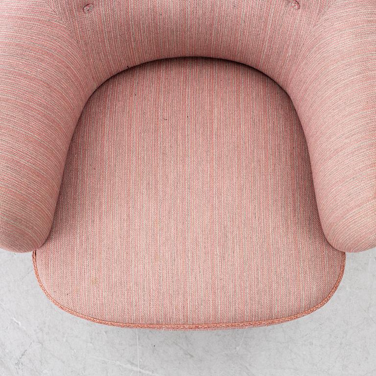 Carl Malmsten, an armchair, "Samsas", O.H. Sjögren, Tranås, 1983.