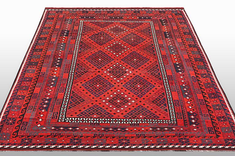 Carpet, Afghan, ca 429 x 255 cm.