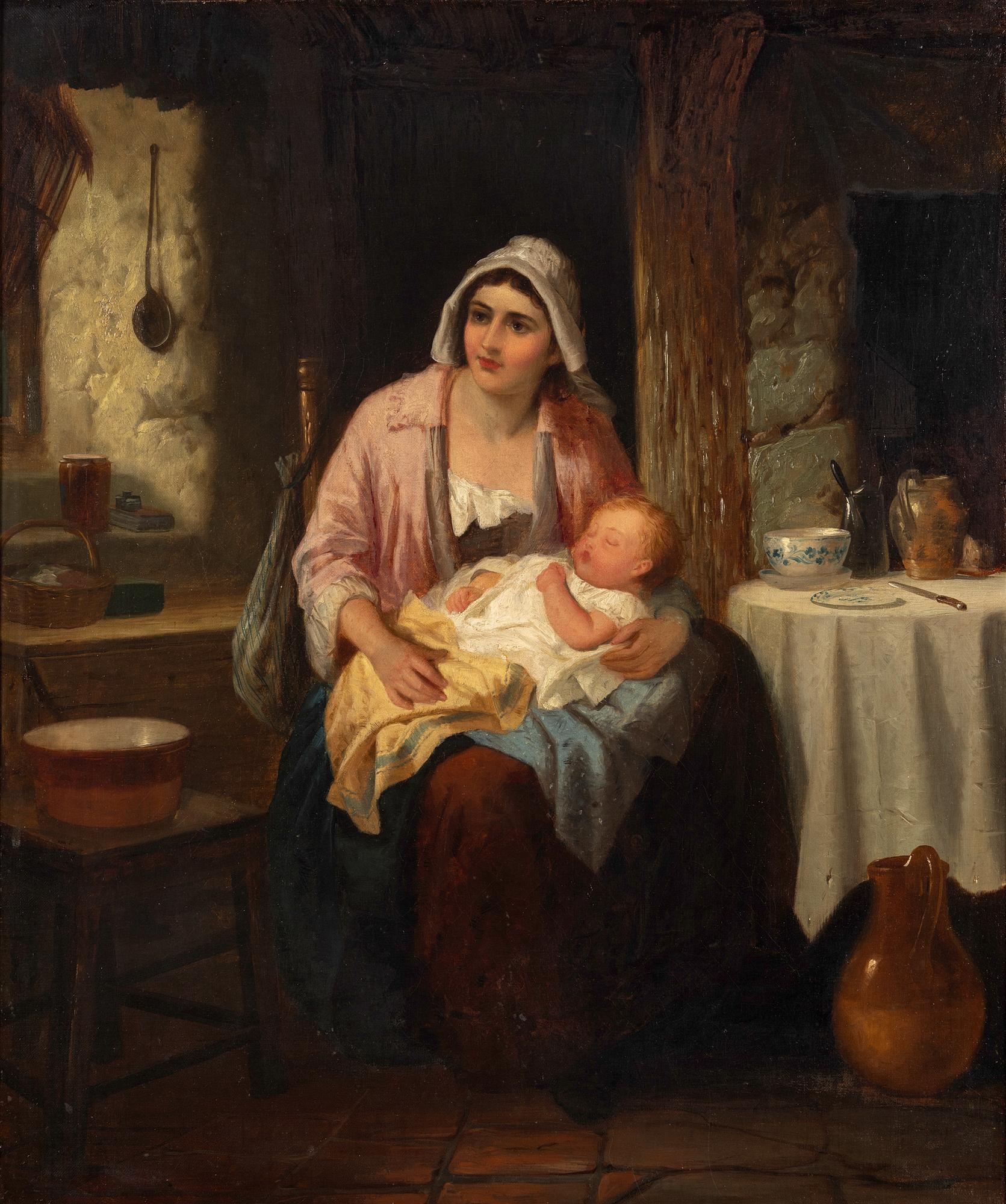 Robert Kemm, hans art, Moderskärlek.