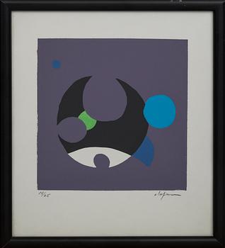 PIERRE OLOFSSON, signed litograph 15/65.