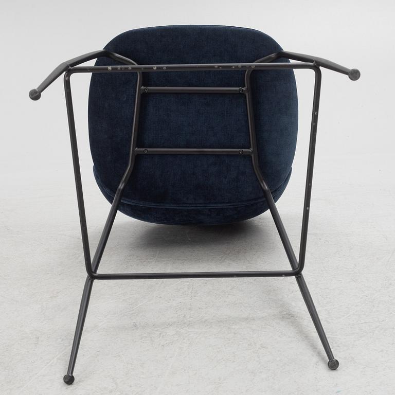 GamFratesi, stolar, 6 st, "Beetle Chair", Gubi, Danmark.