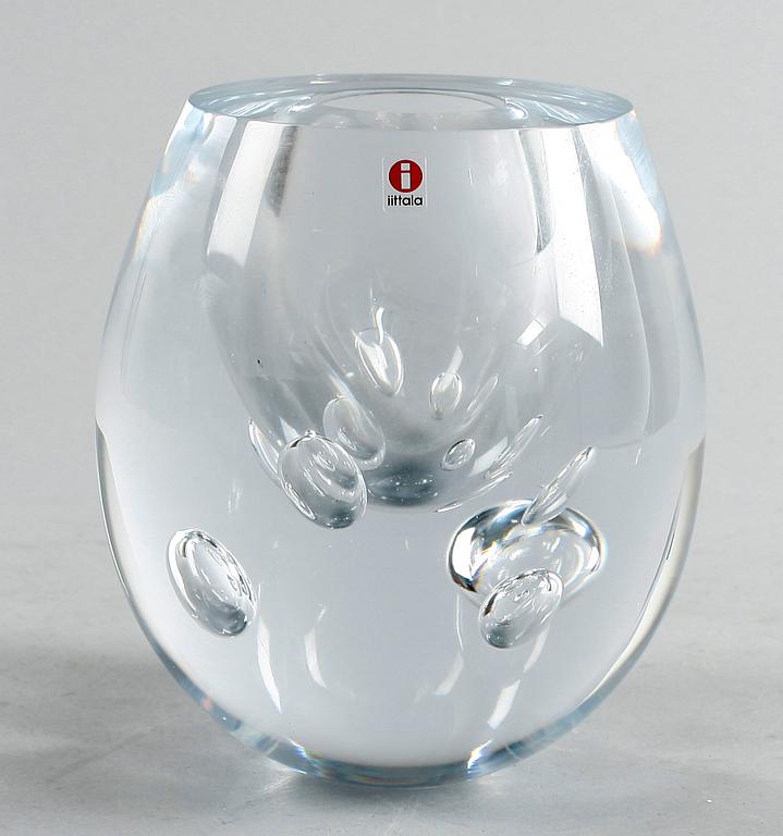 VAS, glas, "Claritas", Tapio Sarpaneva, Iittala, 2004.