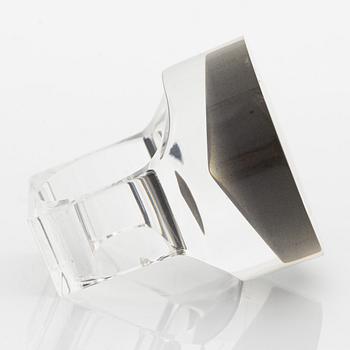 Siv Lagerström, three rings, acrylic plastic, 1970s.