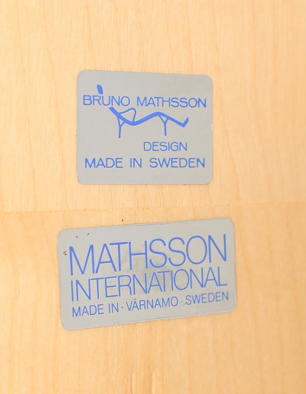 SOFFBORD, Bruno Mathsson, Mathsson International, 1900-talets andra hälft.