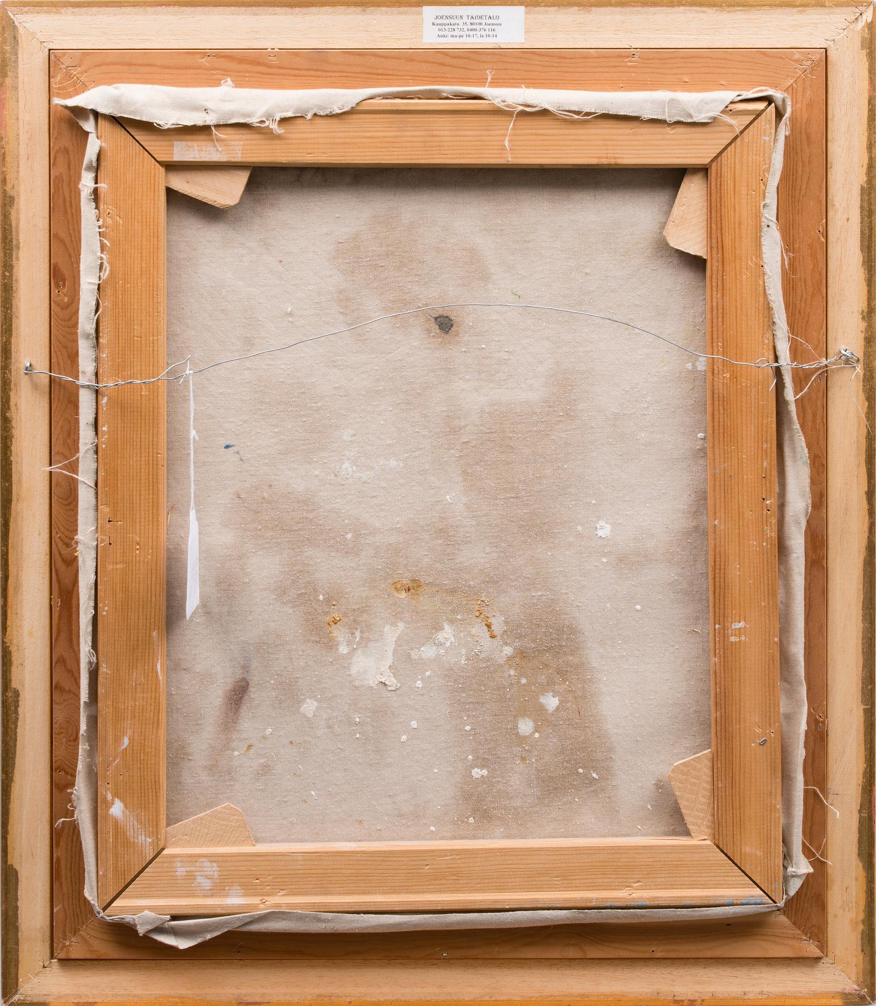 OLAVI LAINE, olja på duk, signerad.