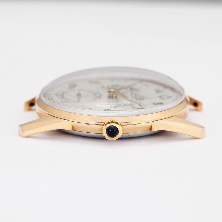 ARMBANDSUR, herr, Girard Perregaux, Frimurarsymboler, 1950-tal.